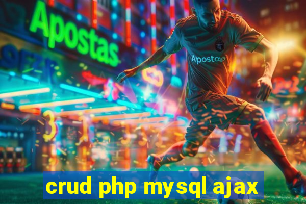 crud php mysql ajax